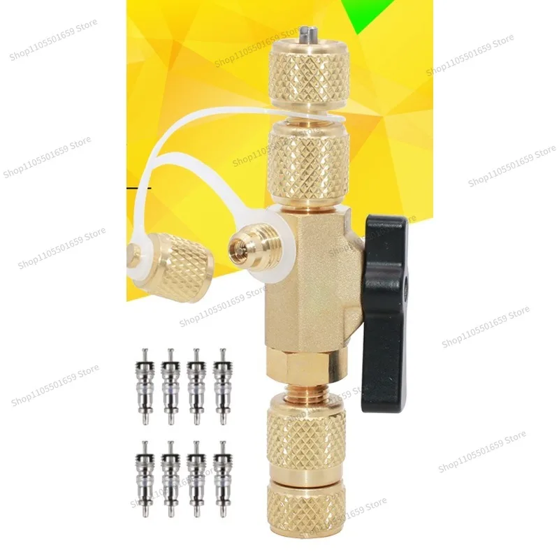 Automobile Valve Core Loading and Unloading Tools Air Conditioning Process Port Valve Core Disassembly and Assembly Wrench Tools