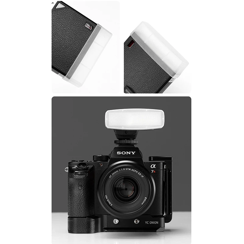 1 шт. Godox Lux Junior Retro Speedlite для вспышки, белый, желтый, синий, диффузор, пластиковая софтбокс, диффузор для вспышки