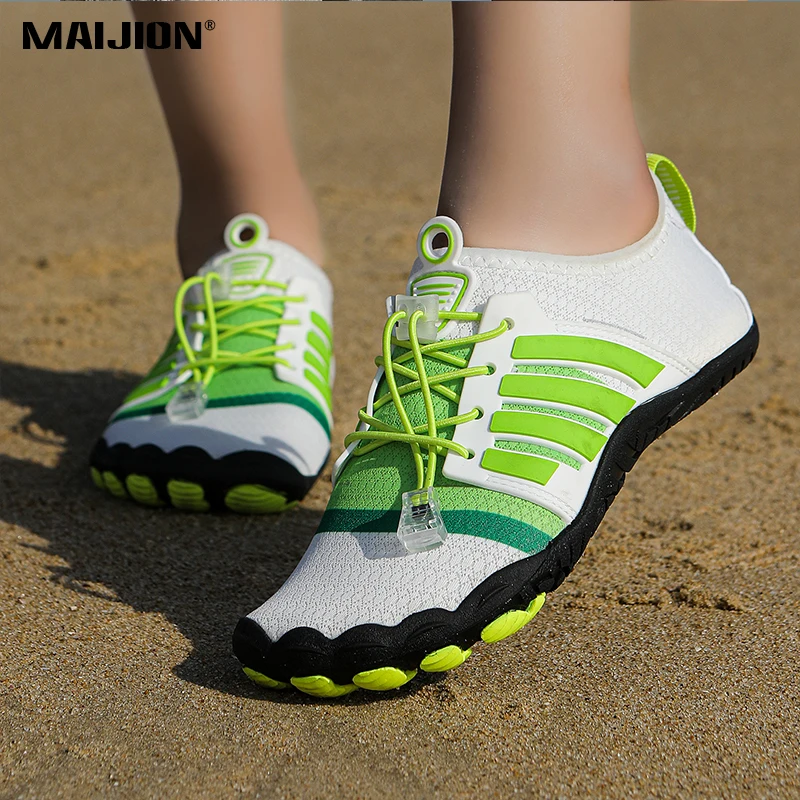 Outdoor Quick Dry Water Shoes for Men Breathable Women's Barefoot Beach Aqua Shoes Unisex Non-slip Fishing Surfing Wading Shoes