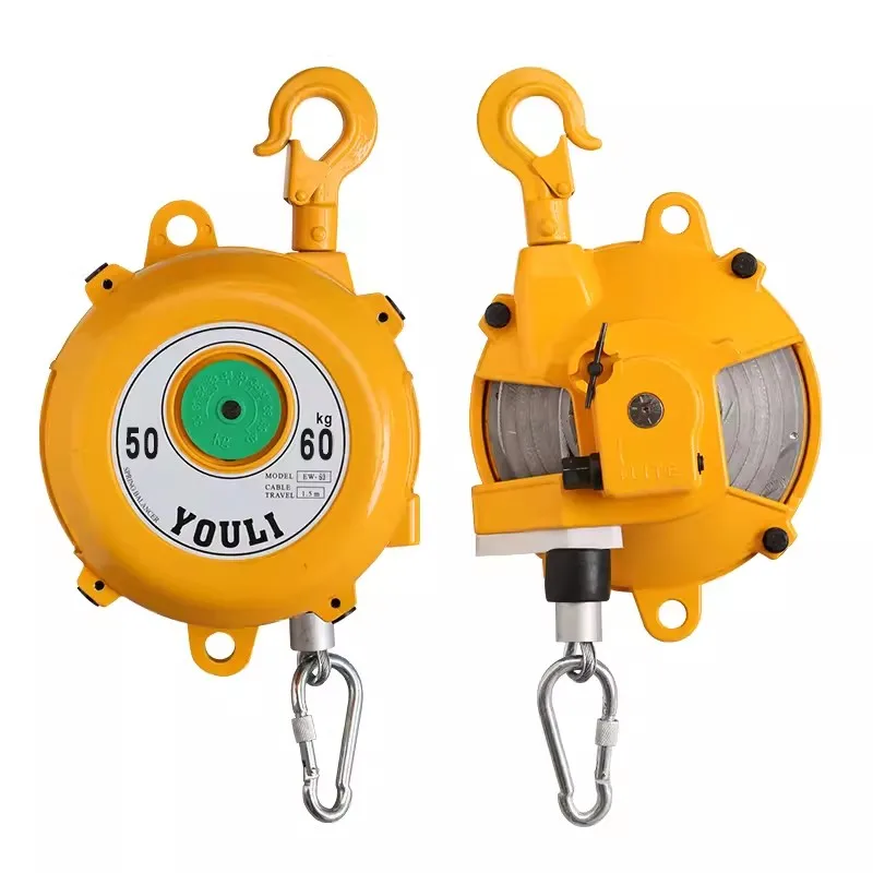 Imagem -03 - Porta-ferramentas Balanceador de Molas com Gancho e Cabo Equipamento de Suspensão Fio de Aço 4080kg