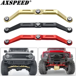 AXSPEED Metal Steering Link Linkage for 1/18 RC Crawler Car TRX4M Bronco Defender Upgrade Parts