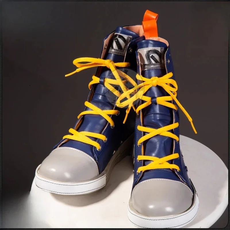 

qq28LQJu Fufu Cosplay Anime Game Zenless Zone Zero RolePlay PU Leather Shoes for Woman Girls