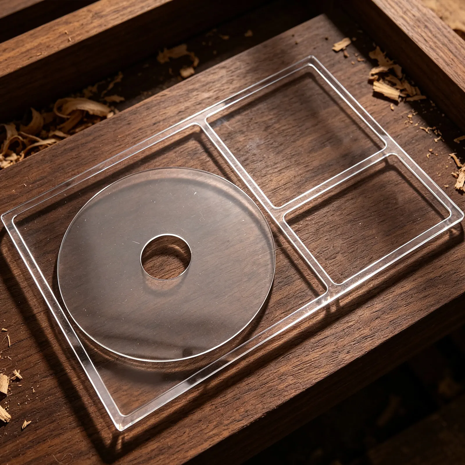 Przezroczysty akrylowy szablon – Woodworking Templates recenzja i cena