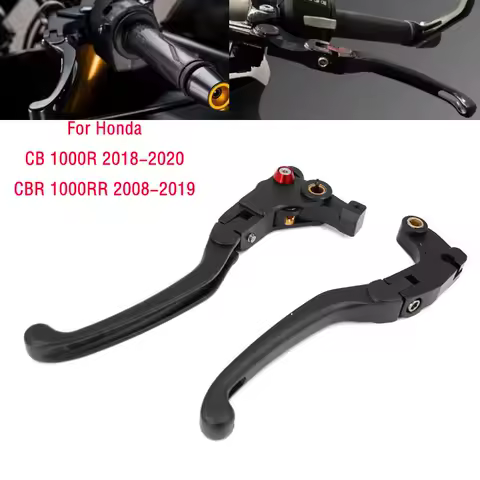 For Honda CB 1000R CB1000R 2018-2020 CBR1000RR 2008-2019 Motorcycle Accessories adjustable Folding Motorbike Brake Clutch Lever