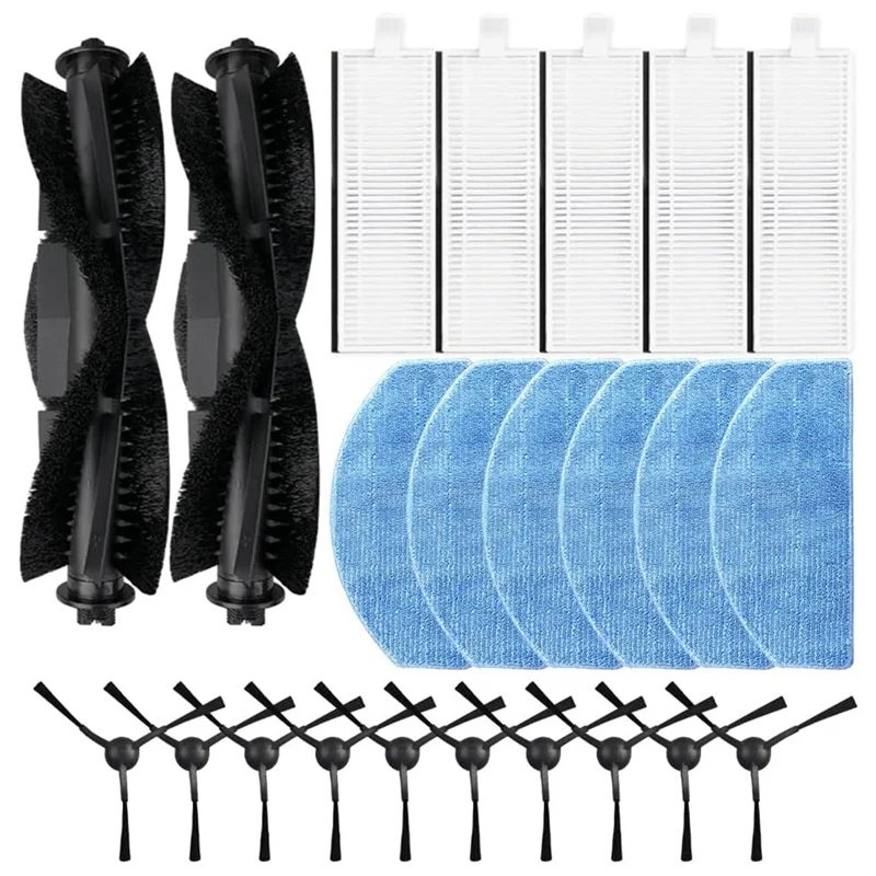 Стабильный-для робота-пылесоса Laresar L6 Pro для робота-пылесоса Laresar Evol 3, основная боковая щетка, фильтр Hepa, тканевая швабра, запасные части, доступ