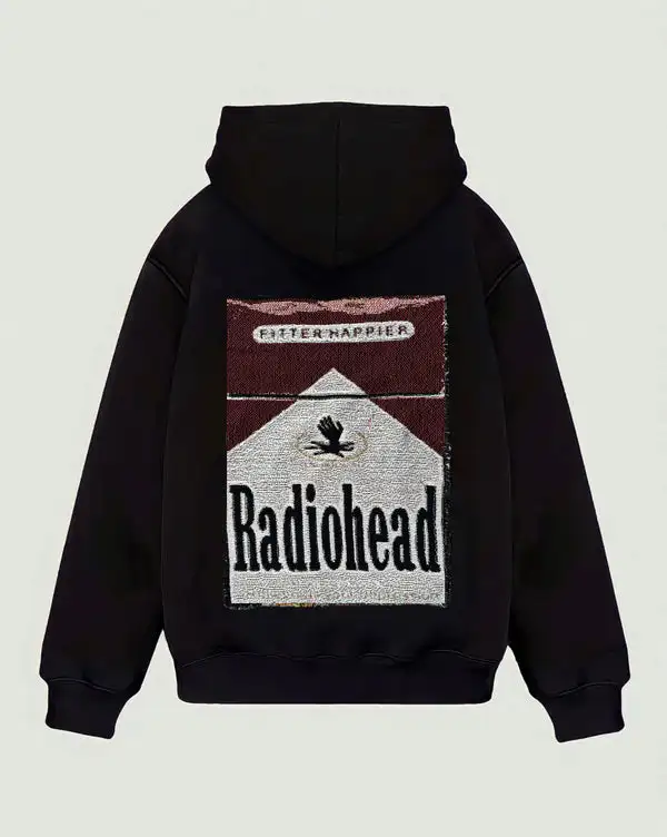 Radiohead hoodies New Model Oversized Unisex personality Clothes Fleece warm Casual Print hot product Y2k Short Sleeves Classic