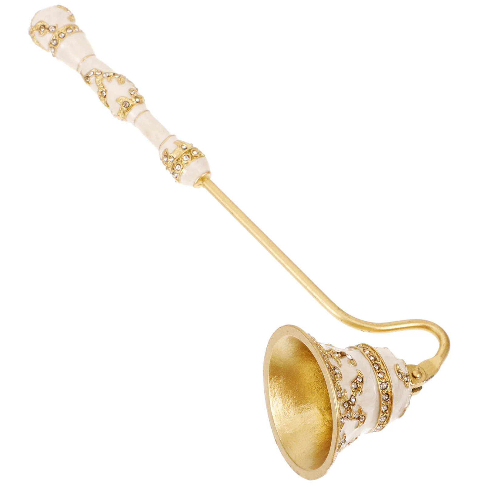 

Vintage Snuffer Zinc Alloy Exquisite Workmanship Long Handle Safe Extinguish Wax Free Tool Gift Snuffer