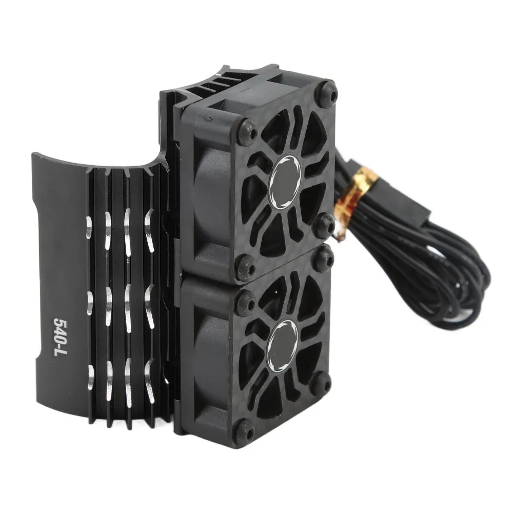 Durable 36mm RC Motor Fan Cooling Heatsink 8.4V Voltage Dual Fan Motor Cooling Fan 28000 RPM RC Motor Cooling Fan For RC Truck