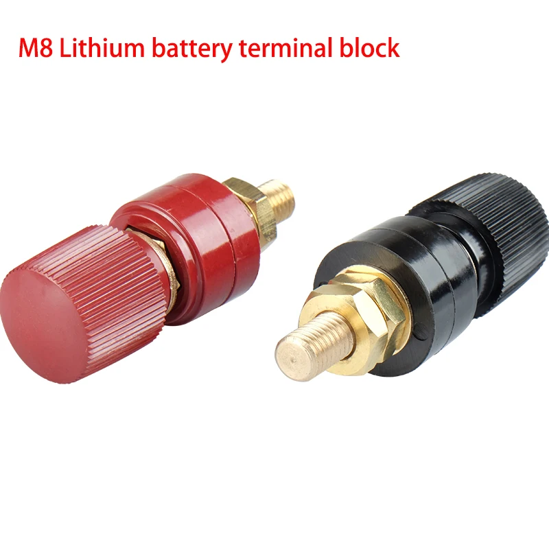 Solar Cells Lifepo4 Battery Positive Negative Terminal Block Li-ion Battery Positive and Negative Terminal Block Terminals M8