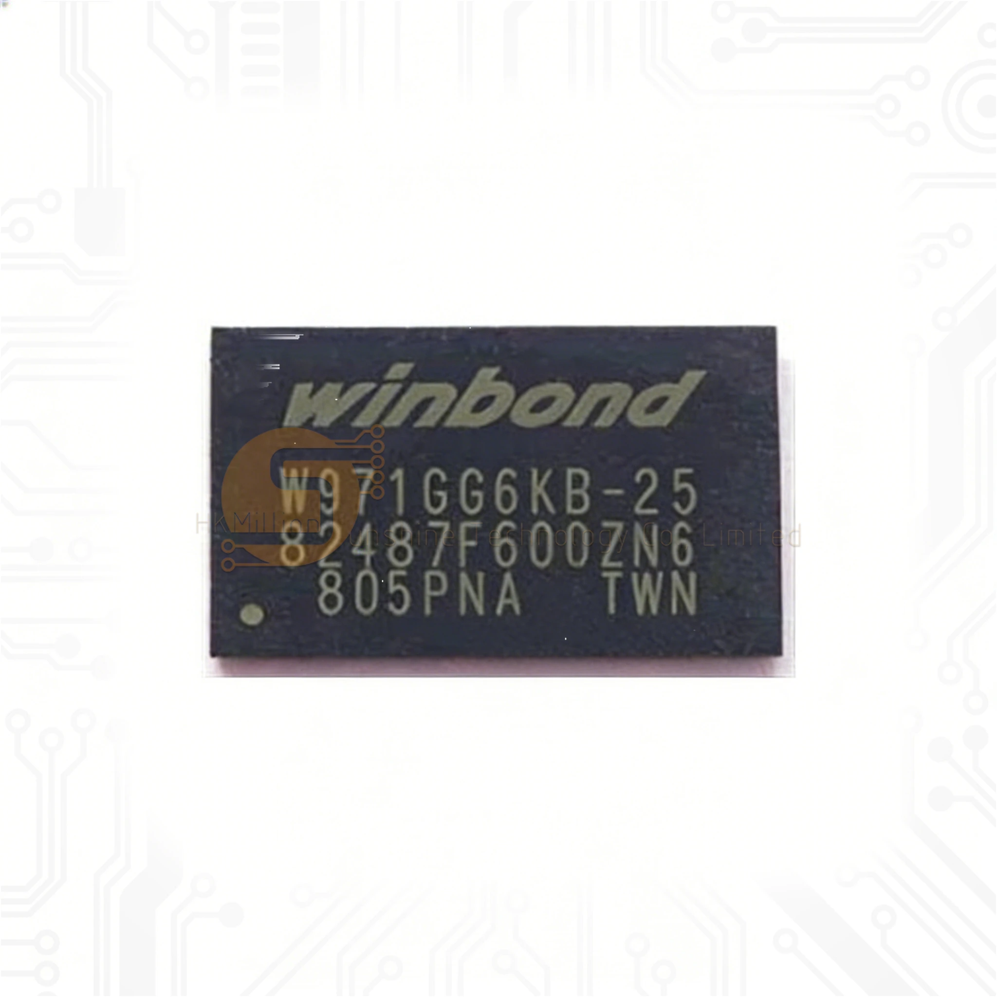 10pcs W971GG6KB-25 FBGA-84 DDR2 Memory Chip Brand New and Original