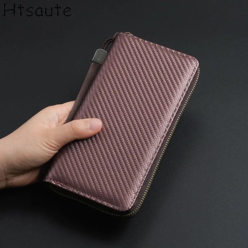 Мужской кошелек из искусственной кожи, визитница, кошелек на молнии, роскошные кошельки для мужчин, кошельки с застежкой Carteira Masculina, роскошные