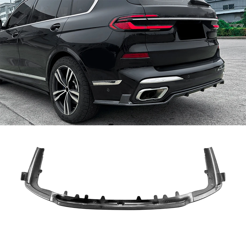 

Rear Bumper Diffuser Lip Rear Side Splitters Spoiler Lip For BMW X7 G07 M Sport 2019-2025 Rear Bumper Protector Car Accessories