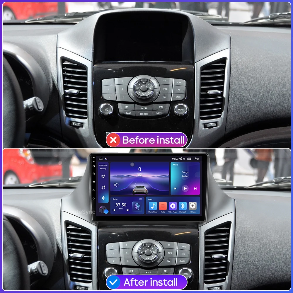 2din DSP For Chevrolet Orlando 2010 - 2018 Android 16 Car Multimedia Player Carplay Auto Radio Video Stereo GPS Navigation 4G BT