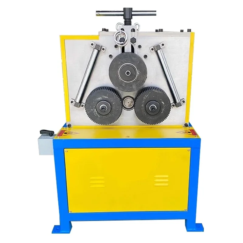 Electric Angle Iron Roller, Round Steel Rolling Bender for Carbon and Stainless Steel Pipe Bending Forming