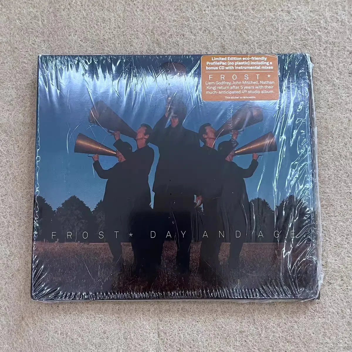 

Frost* Day and Age Limited Eco-Friendly Edition – Progressive Rock Neo-Prog Art Rock Instrumental Bonus CD Music Collectible