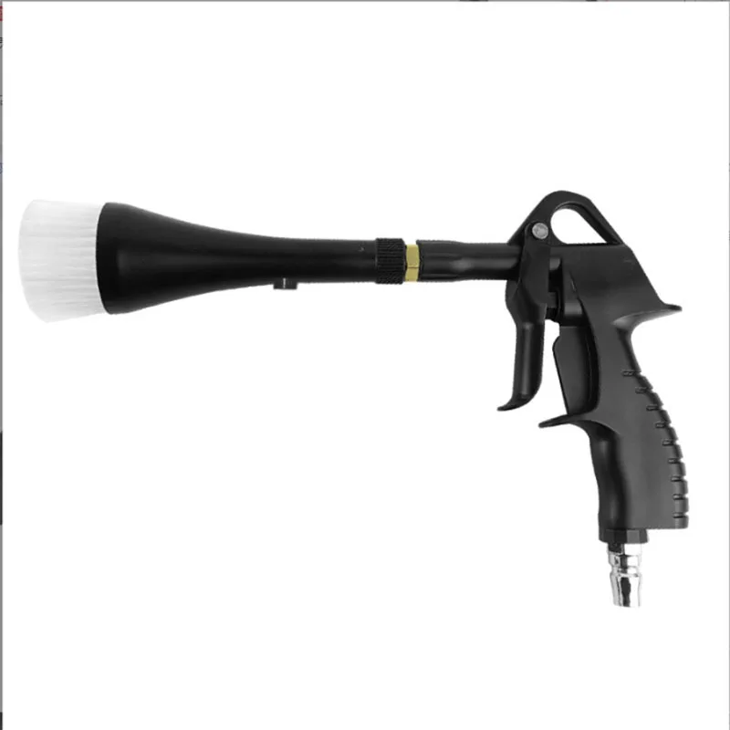 Tornado Pneumatic Dust Gun Interior Cleaning Grab Car Beauty Foam Portable Tornado Metal Gun