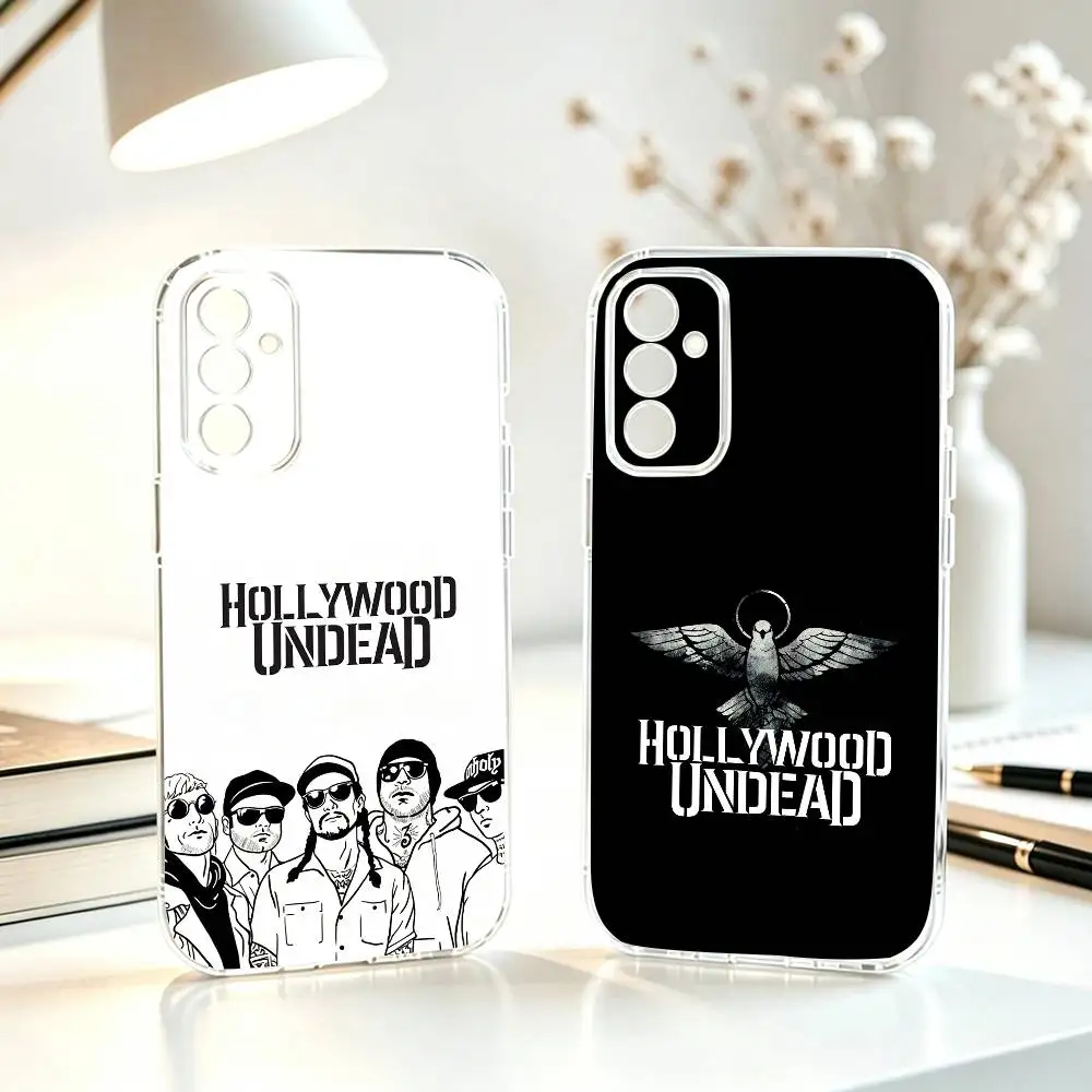 Чехол для телефона H-Hollywood U-Undead Band для Samsung A10,12,20,21S,30,31,40,50,51,52,70,71, прозрачный чехол