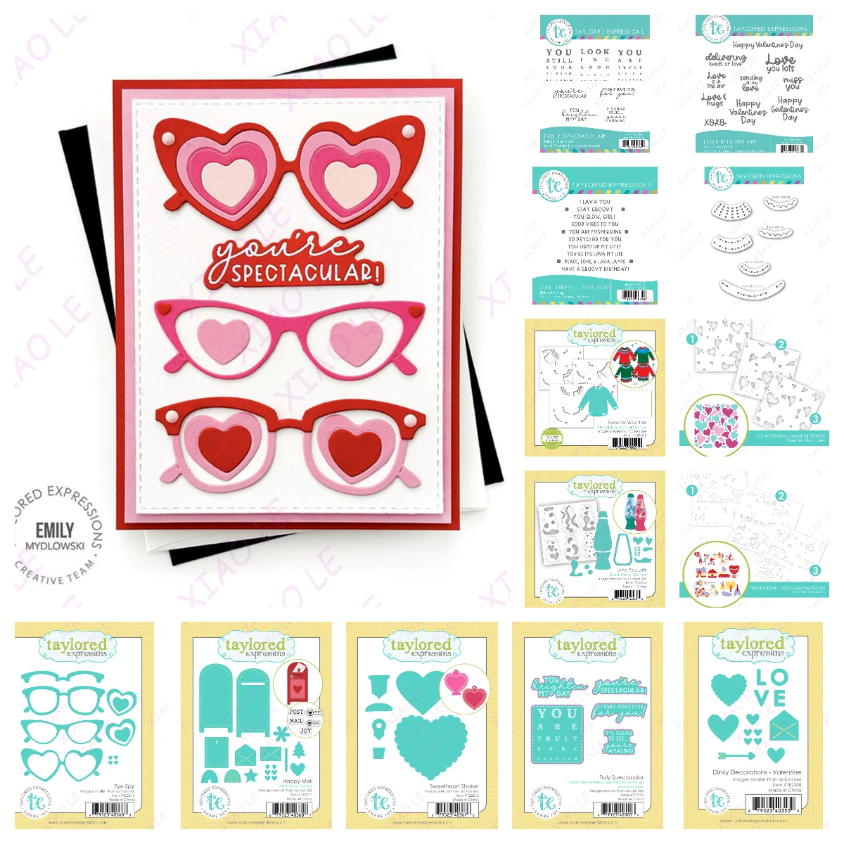 Troqueles de corte artesanales de Metal con marco de corazón para el Día de San Valentín, papel para álbum de recortes artesanal, decoración para diario, tarjeta en relieve hecha a mano, nuevo producto