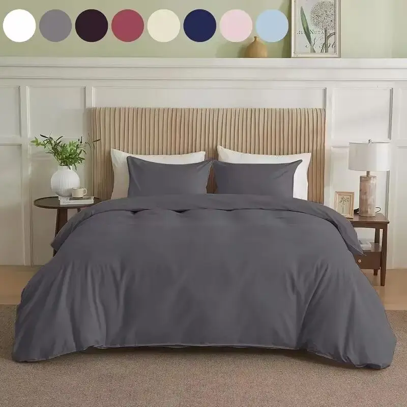

Regular version Serta Simply Clean Pleated Duvet cover twin universals