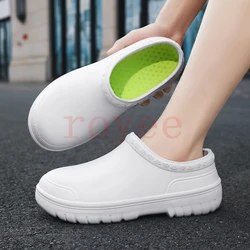 Garden Shoes Rubber Sandals Waterproof Non-slip Chef Shoes For Men Restaurant Working Hospital Nursing kitchen work shoes zapato