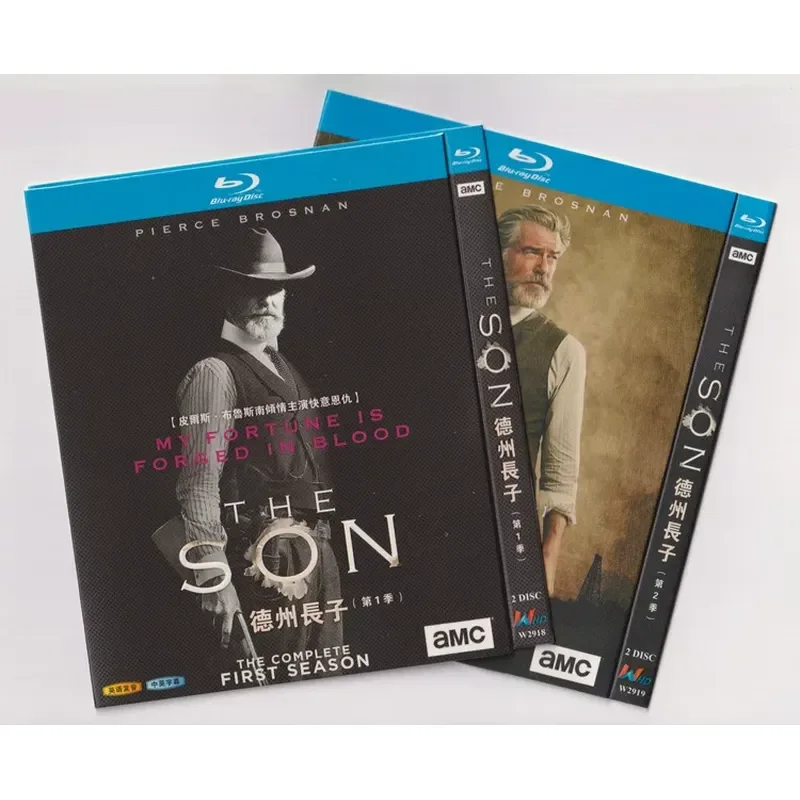 

Blu-ray American Drama Texas Rising Seasons 1-2 English Audio with Chinese Subtitles Full HD 1080P 4BD Disc Not DVD