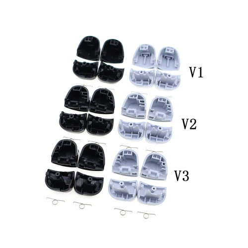 Imagen 2 del producto 1-10 juegos para PS5 V1.0 V2.0 V3.0 BDM-010 BDM-020 BDM-030 negro blanco R1 L1 R2 L2 botones de disparo de juego con controlador de resorte