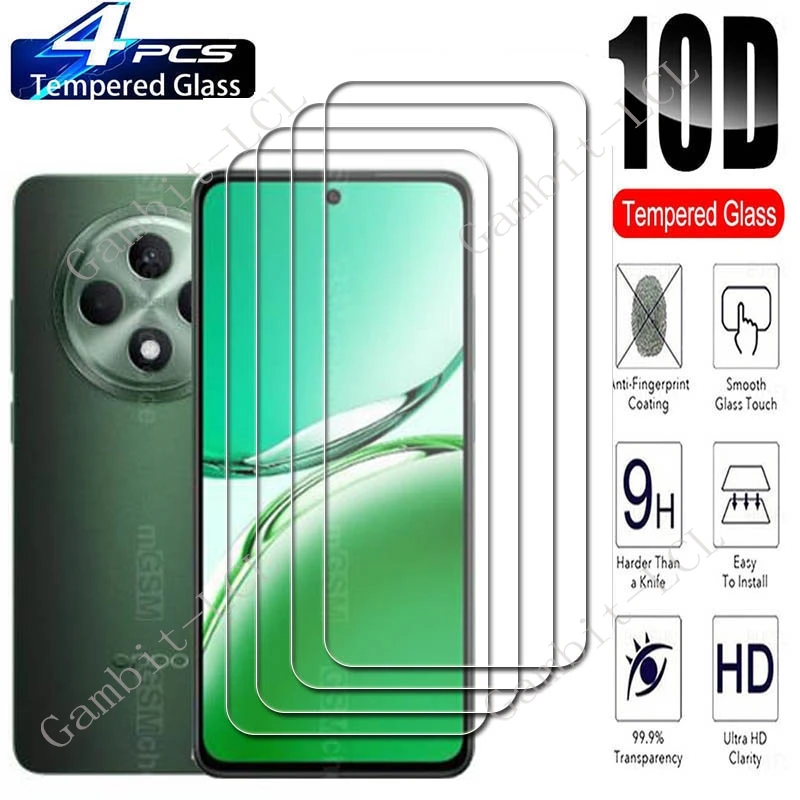 4PCS For OPPO Reno12 F 4G 6.67