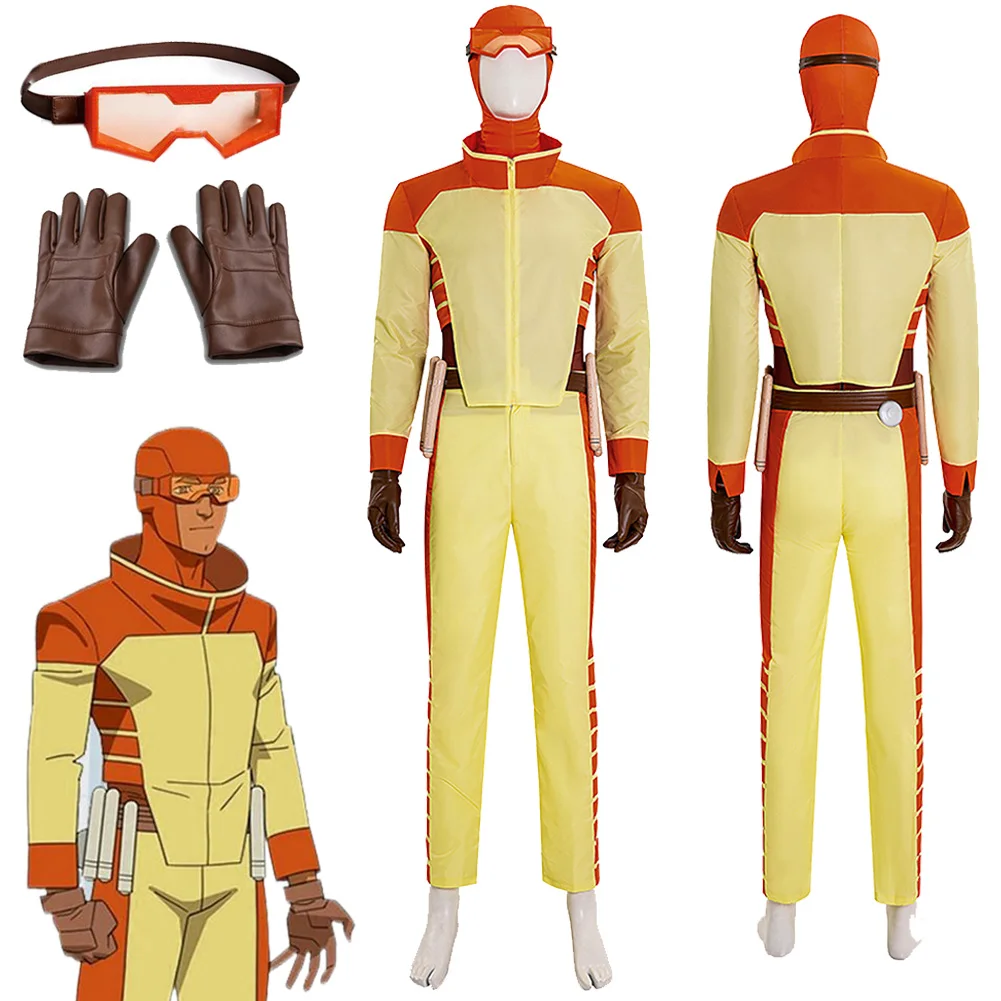 

Рекс Косплей Фэнтези Одежда Очки Перчатки 2025 Мультфильм Непобедимый Костюм Маскировка Взрослых Мужчин Ролевая Игра Фантазия Вечерние Наряды