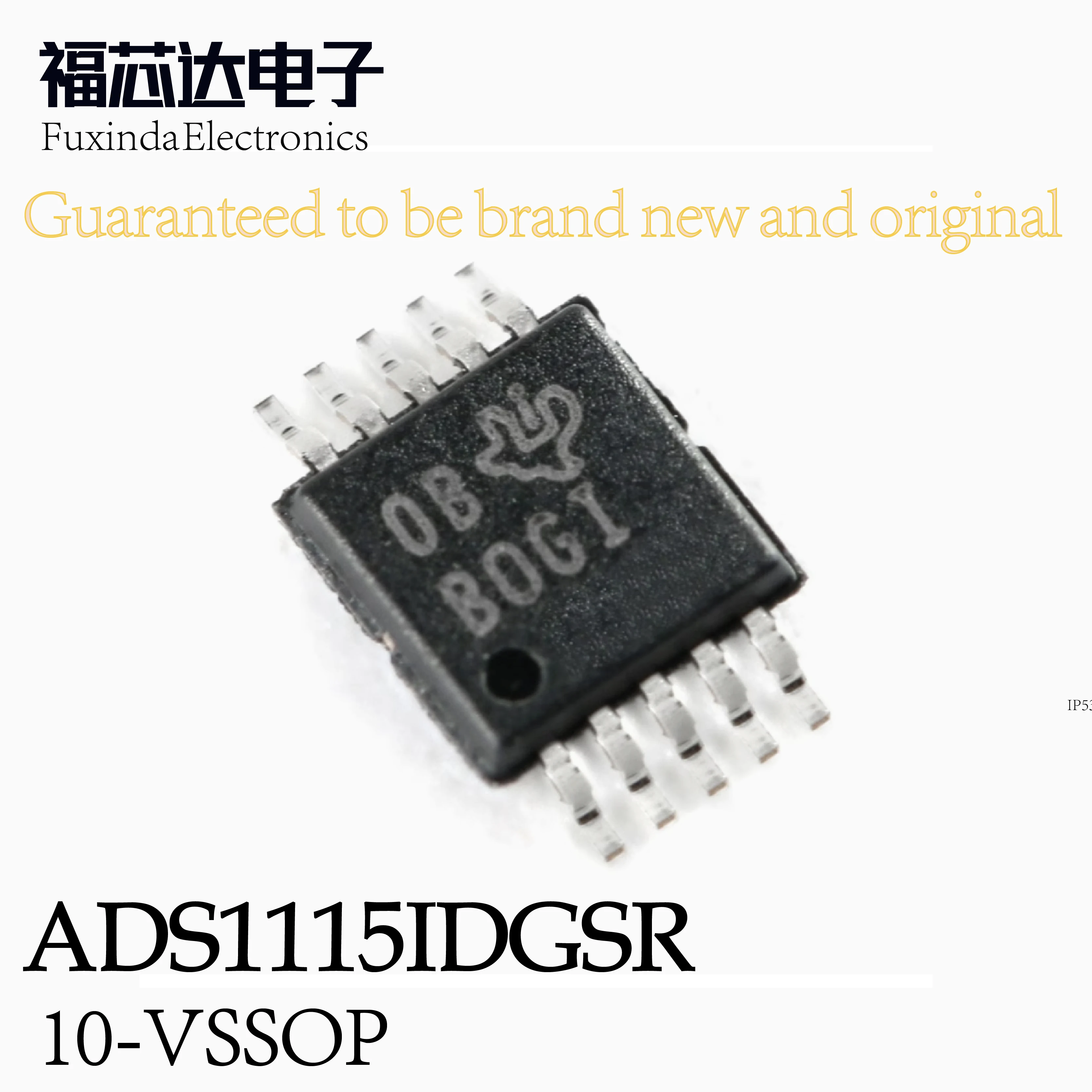 

1-100pcs ADS1115 ADS1115IDGSR VSSOP-10 ADS1115IDGST BOGI 16-bit Analog-to-digital Converter ADC Chip IC New Original
