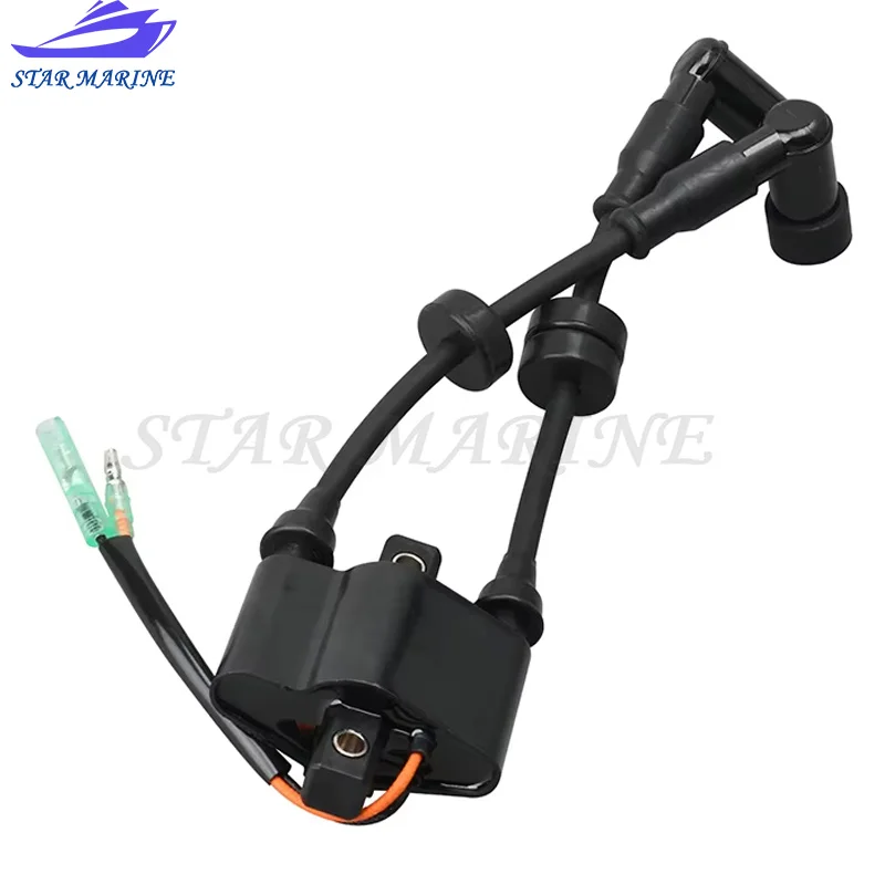 Outboard 680-85570 Ignition Coil Assy For Yamaha 4T F6 F8 9.9HP 680-85570-00 680-85570-02 Seapro Mercury 95188T boat engine