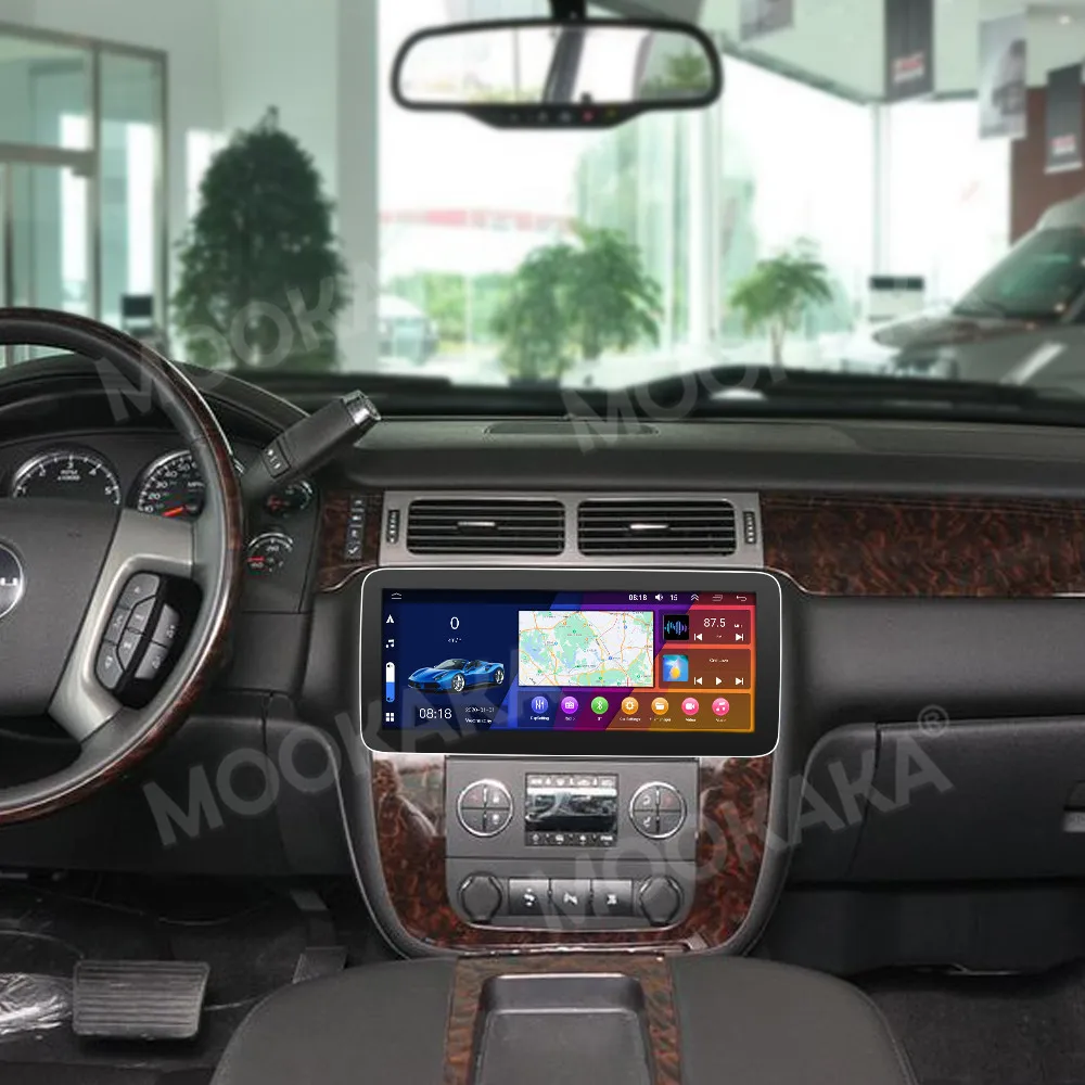 

Сенсорный автомобильный радиоприемник для Chevrolet GMC 2007-2012, Android GPS, мультимедийная система, автомагнитола, стерео-ресивер, головное устройство