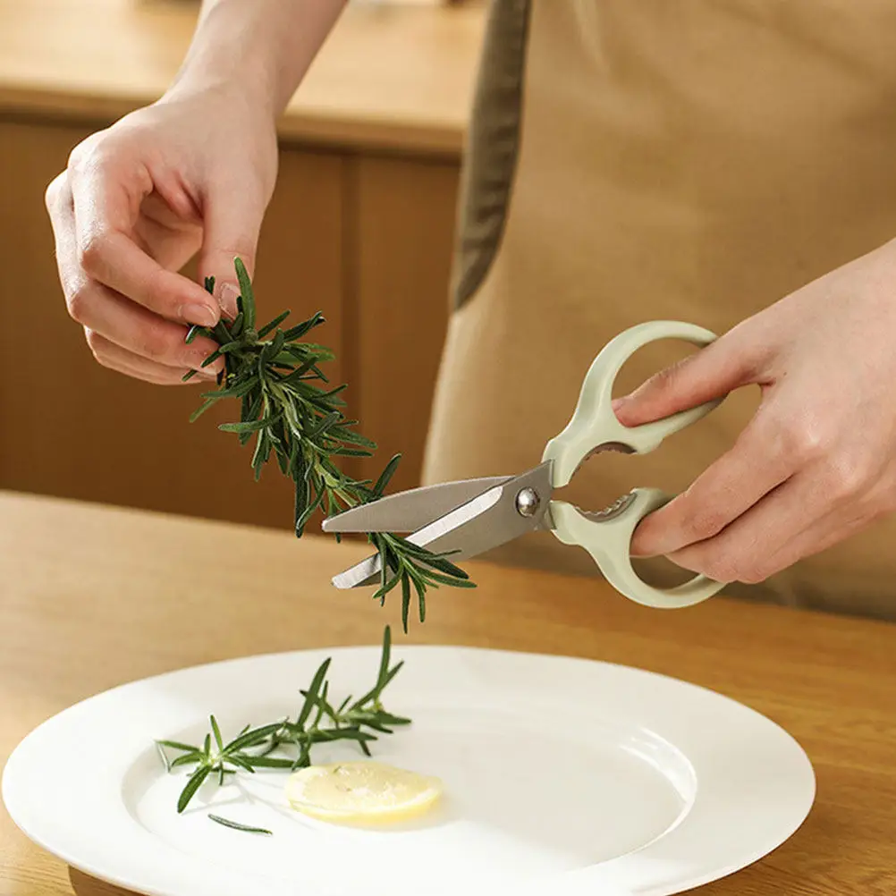 

Набор кухонных ножниц 3-в-1: многофункциональные, портативные, для ежедневного использования, для чистки овощей, износостойкие, кухонные принадлежности