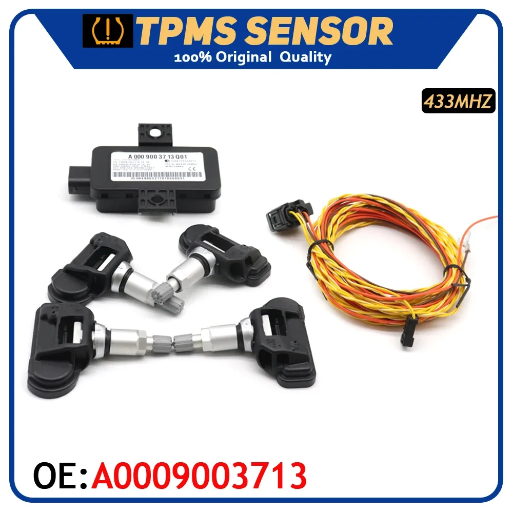 TPMS Tire Pressure Sensor Monitoring System RDC Control Unit A0009003713 For Mercedes-Benz C CLASS C43 W205 GLC X253 W253 18-20