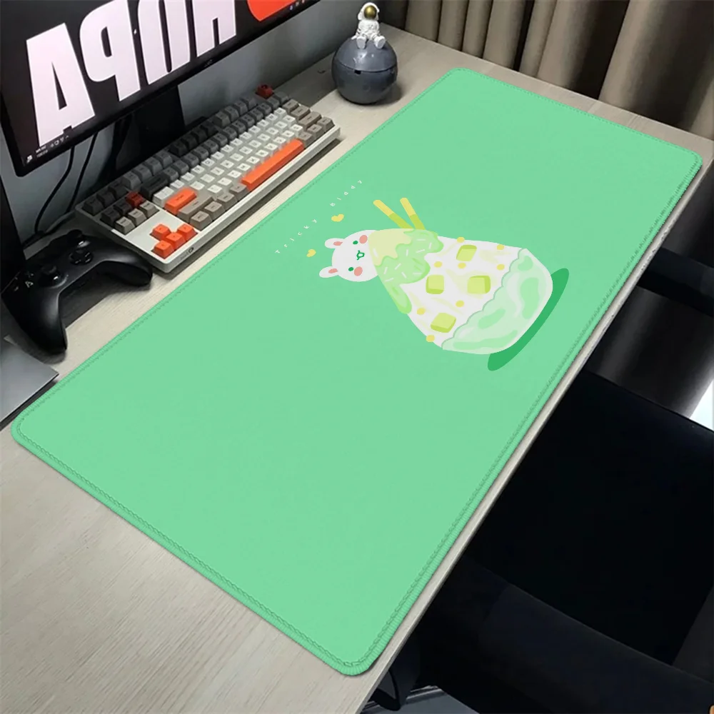 Коврик для мыши игровой мультяшный кролик игровая клавиатура Компьютерные аксессуары большой коврик для мыши 900 × 400 Настольный коврик