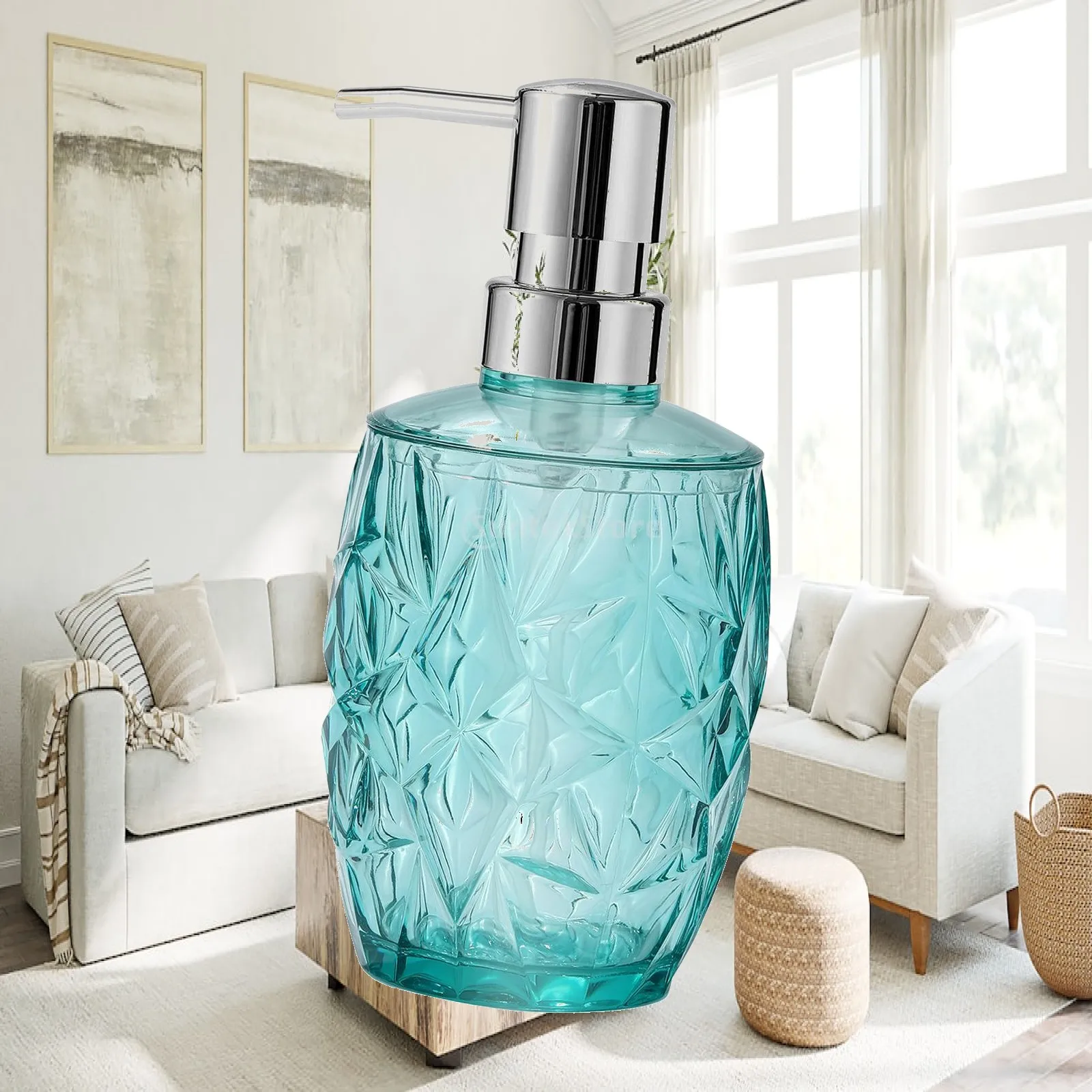 Refillable Soap Dispenser Wear Resistant Practical Manual Liquid Pump for