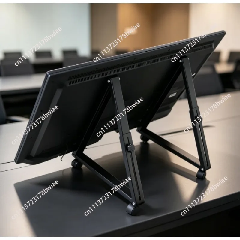 32-75 inch LCD TV mobile bracket stage rostrum mobile low cart floor bracket seat frame