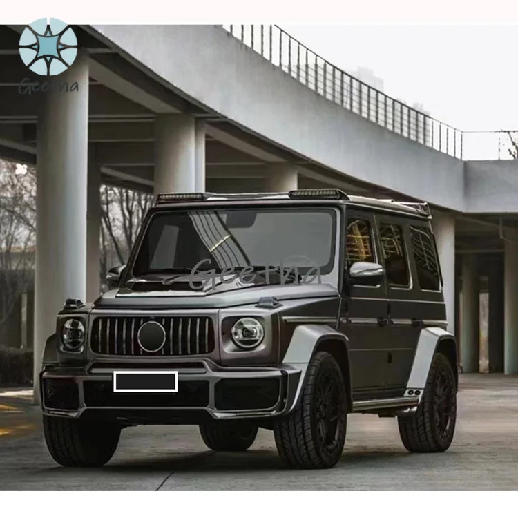 

Комплект обвеса W464 B-стиль (передний и задний бамперы, светодиодные фары, задние фонари, капот) для Mercedes-Benz W463 G63 G500 2004-2022 годов выпуска, для заводских продаж