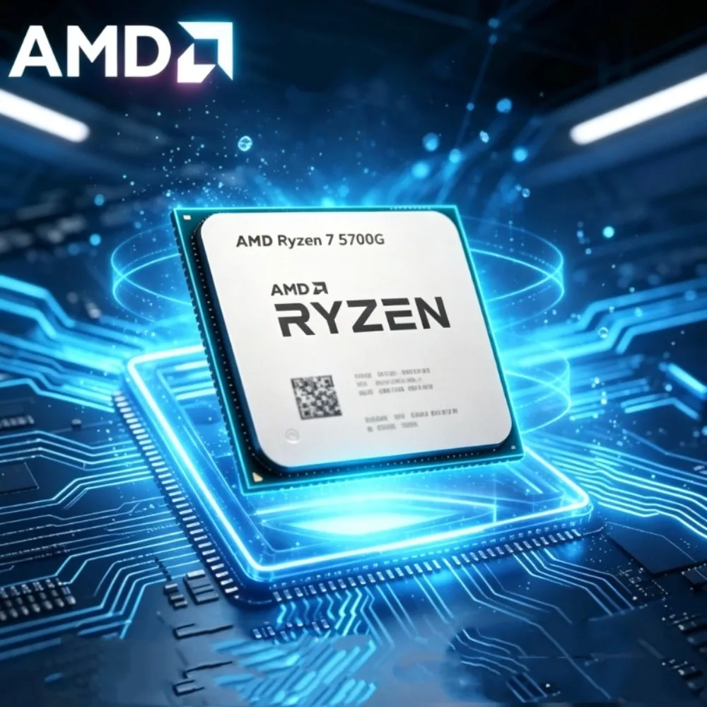 AMD Ryzen 7 5700G 8-Core 16-Thread 7NM 4.6GHz Processor DDR4 65W R7 5700G L3 Cache Socket AM4  No Retail Package