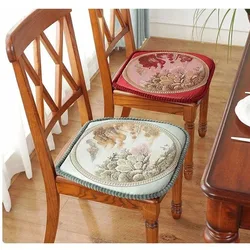 New Chinese Four Seasons Universal Dining Chair Cushion Non-slip Thickened Removable Washable Chinese-style Solid Wood Chair Pad