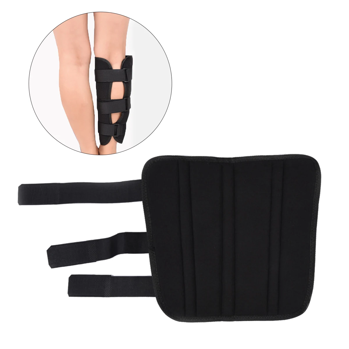 

Calf Brace Shin Splint Support Adjustable Compression Strap High Density PUR Sponge Steel Board Leg Surgery Recovery Tibial
