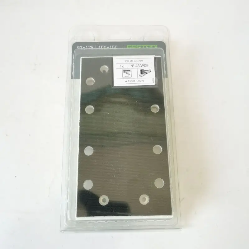 FESTOOL 전기 공압 건식 연삭기, 소형 사각형 연삭 패드, 자동차 사포, 자동차, RS 300, LRS93M, 483905 적합
