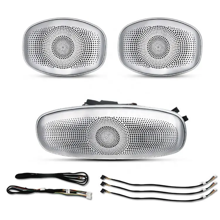 Автомобильные колонки Светодиодные колонки на крыше 64 цвета окружающего освещения для W213