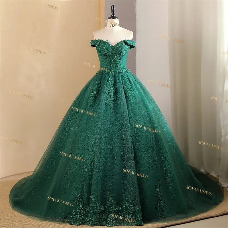2 Styles Birthday Party Dress Elegant Quinceanera Dresses Ball Gown Formal Prom Graduation Dress Sonhar Vestidos 2024 New