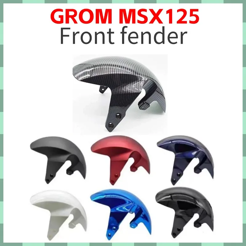 Front Fender For HONDA GROM MSX125 MSX 125 Motorcycle Accessories Front Mudguard Splash Dust Protetive Guard