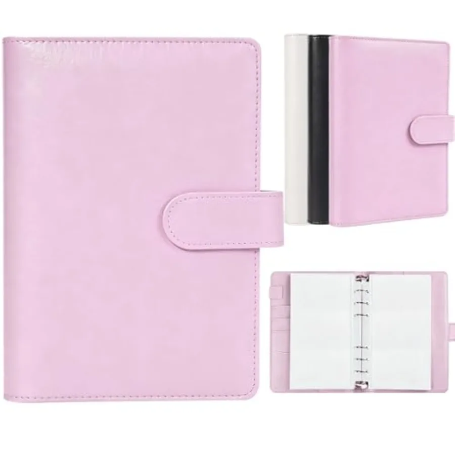 Business Card Organizer, 40 Pack 240 Pockets Inner Refill Page Sleeves Business Card Holder Organizer, Professional PU Leather