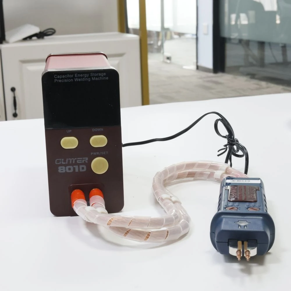 

14.5KW 801D Spot Welding Machine Energy Storage Type Small Welding Battery Stainless Steel Iron Nickel Mobile Spot Welder