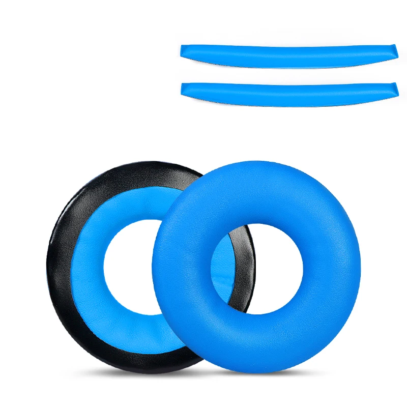 เปลี่ยน Top Headband Bantal Alas & Ear ฟองน้ำหุ้มสำหรับ Sennheiser HD25-1 II HD25 HD25SP 25SP-II ชุดหูฟัง