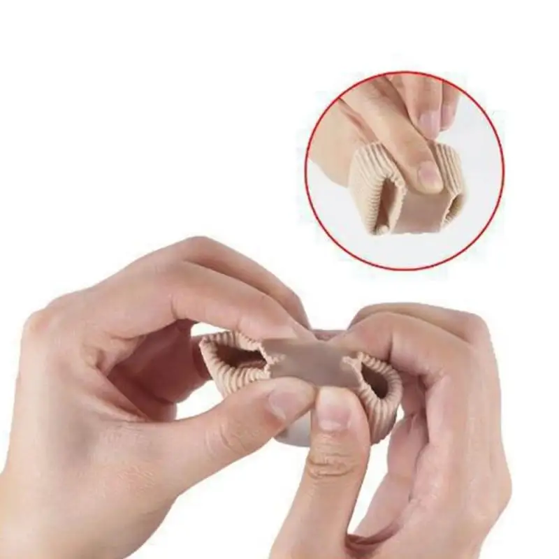 Silicone Toe Spreader Separator Valgus Corrector Thumb Finger Correction Straightener Foot Care Tool bunion corrector foot