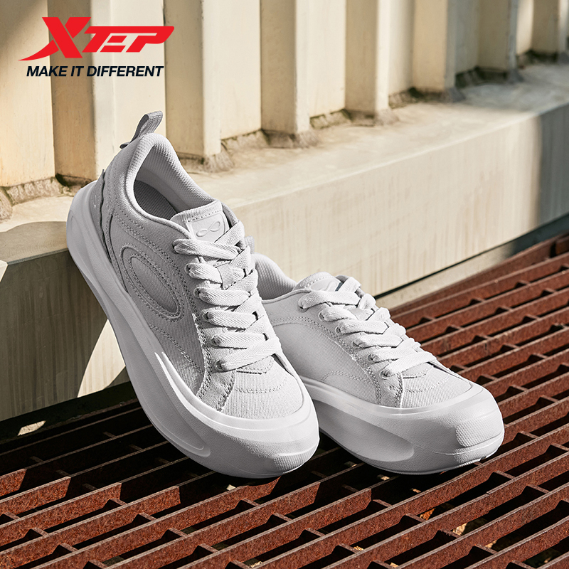  Xtep Starfall Men's Skateboarding Shoes 2025 Summer Comfortable Lightweight Trendy Street Style Casual Shoes 875219310007