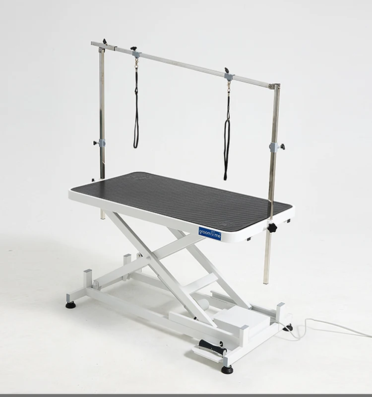 Adjustable Gantry Hanger Waterproof Low-height Electric Lift Pet Grooming Table